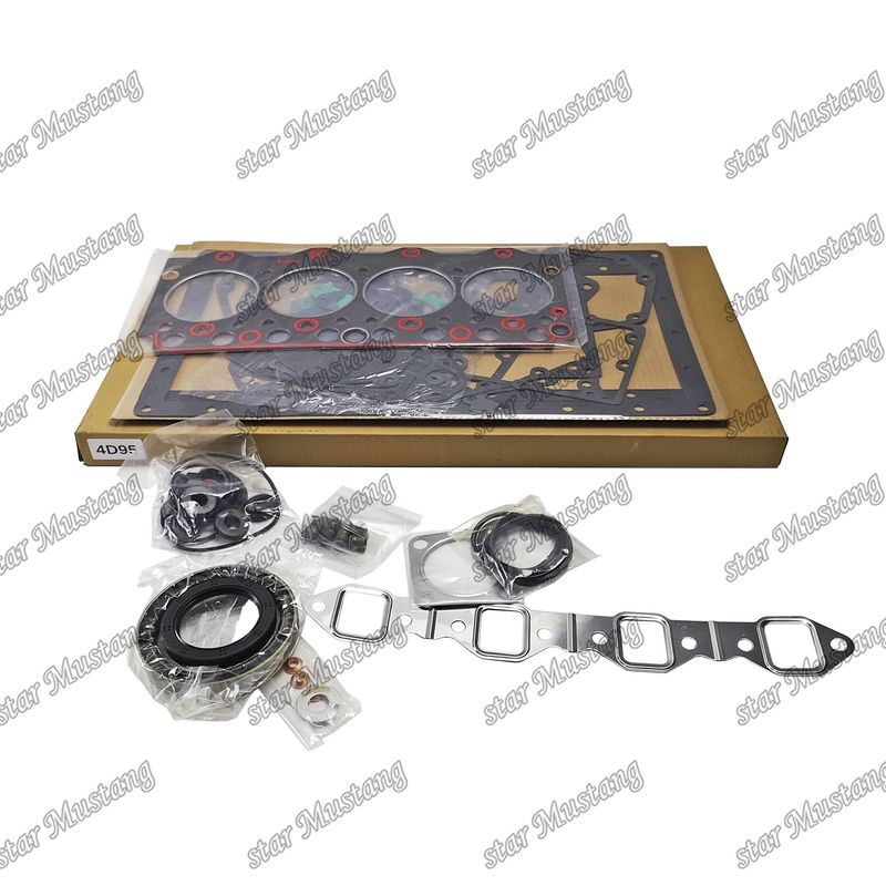 کیت گاسکت کامل 4D95 4D95S-W-1 6204-K1-3400 6204-K2-3400 مجموعه گاسکت برای قطعات تعمیر موتور دیزل کوماتسو