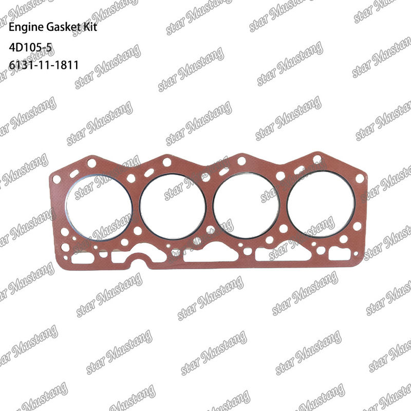 کیت گاسکت کامل 4D105-5 6131-11-1811 6131-K1-4000 مجموعه گاسکت برای قطعات تعمیر موتور دیزل کوماتسو