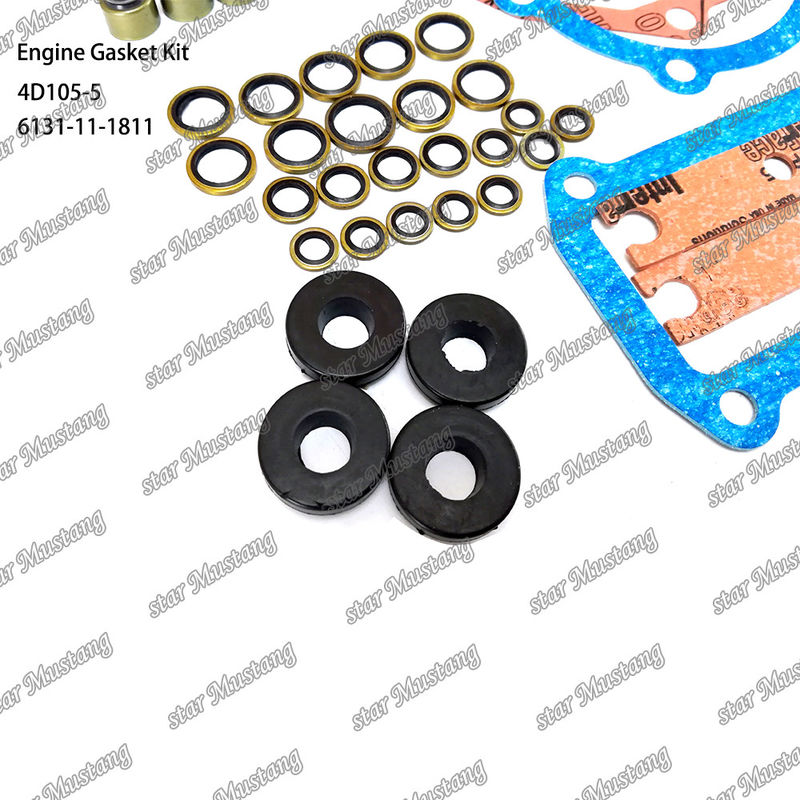 کیت گاسکت کامل 4D105-5 6131-11-1811 6131-K1-4000 مجموعه گاسکت برای قطعات تعمیر موتور دیزل کوماتسو