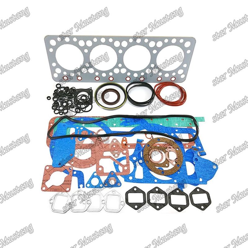 کیت گاسکت کامل 4D130 6115-K1-9901 6115-K2-9901 مجموعه گاسکت برای قطعات تعمیر موتور دیزل کوماتسو