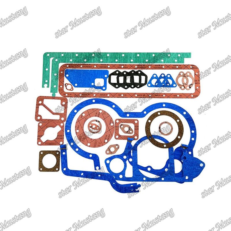 کیت گاسکت کامل 4D130 6115-K1-9901 6115-K2-9901 مجموعه گاسکت برای قطعات تعمیر موتور دیزل کوماتسو