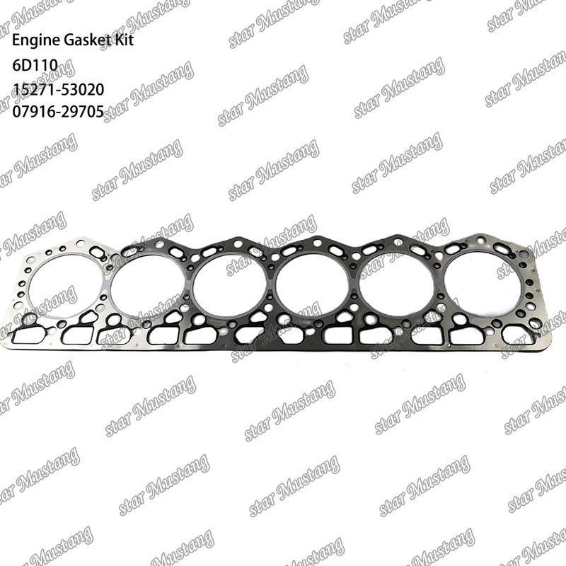 6D110 مجموعه گاسکت کامل 6138-K1-9901 6138-K2-9901 مناسب برای کاماتسو