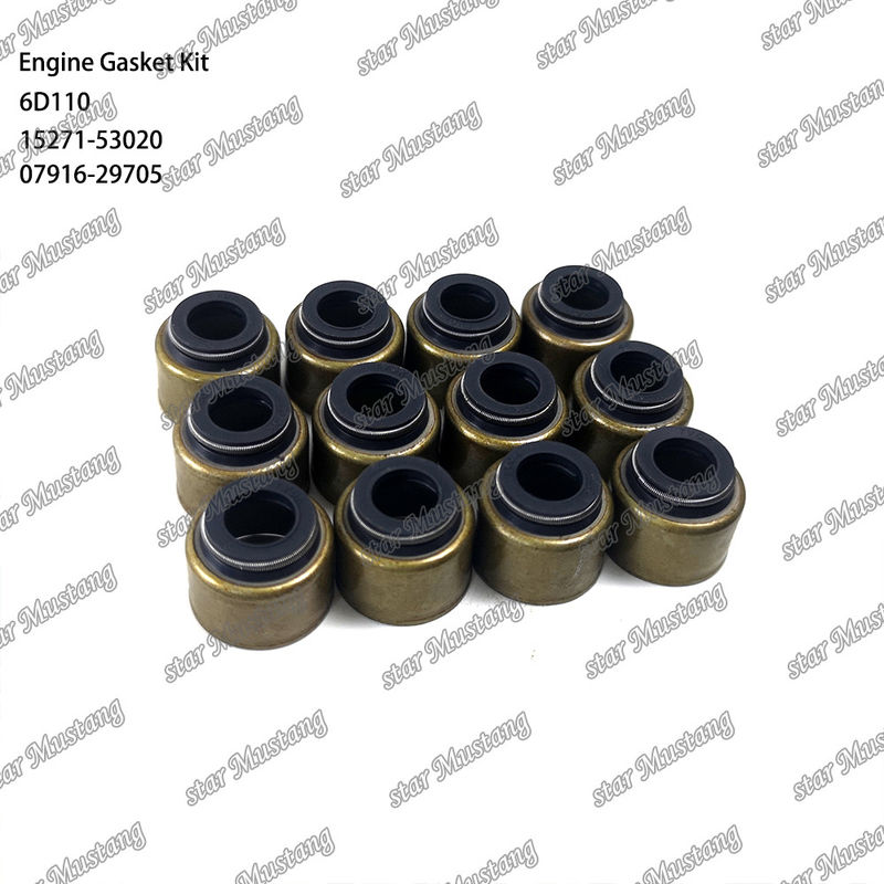 6D110 مجموعه گاسکت کامل 6138-K1-9901 6138-K2-9901 مناسب برای کاماتسو