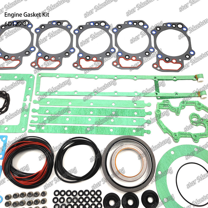 کیت گاسکت کامل 6D125-3 مجموعه گاسکت برای قطعات تعمیر موتور دیزل کوماتسو