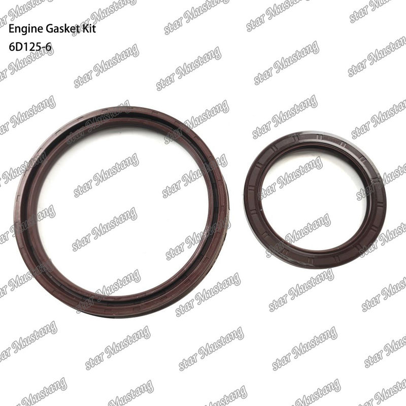 کیت گاسکت کامل 6D125-6 مجموعه گاسکت برای قطعات تعمیر موتور دیزل کوماتسو