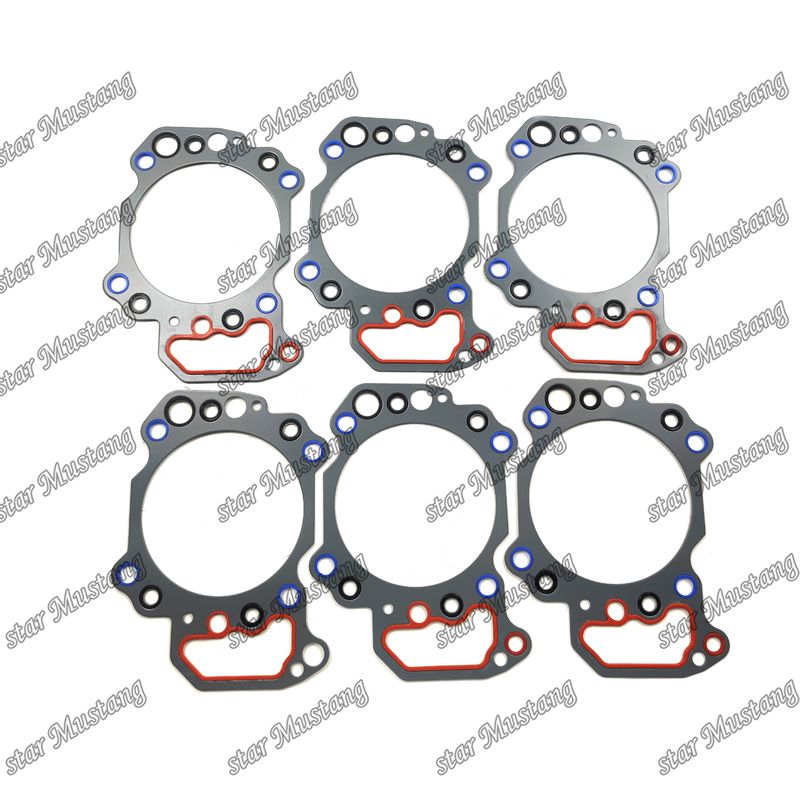 کیت گاسکت کامل 6D125-8 مجموعه گاسکت برای قطعات تعمیر موتور دیزل کوماتسو