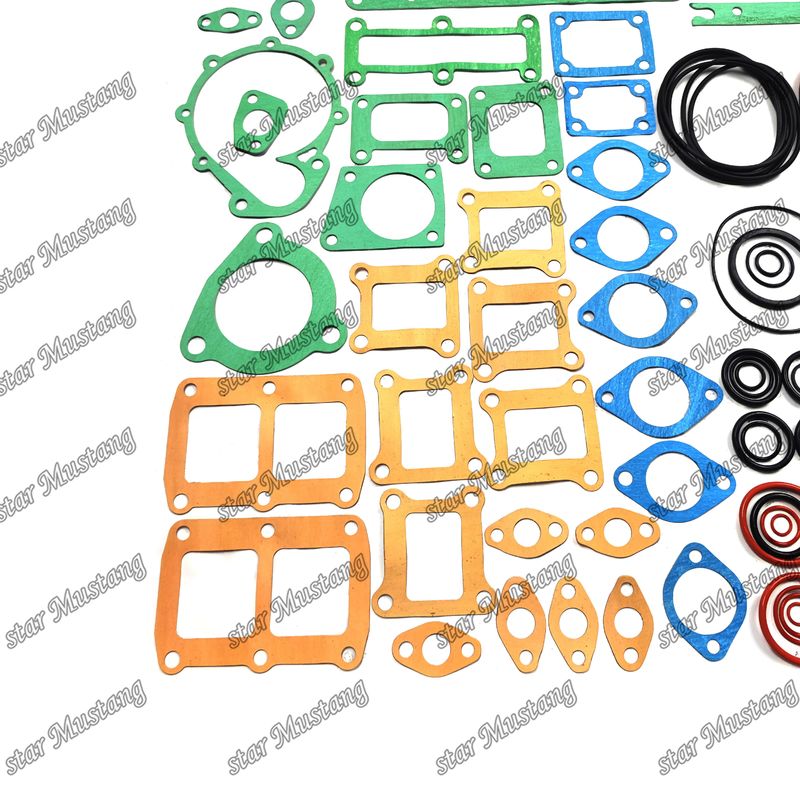 کیت گاسکت کامل 6D125-8 مجموعه گاسکت برای قطعات تعمیر موتور دیزل کوماتسو