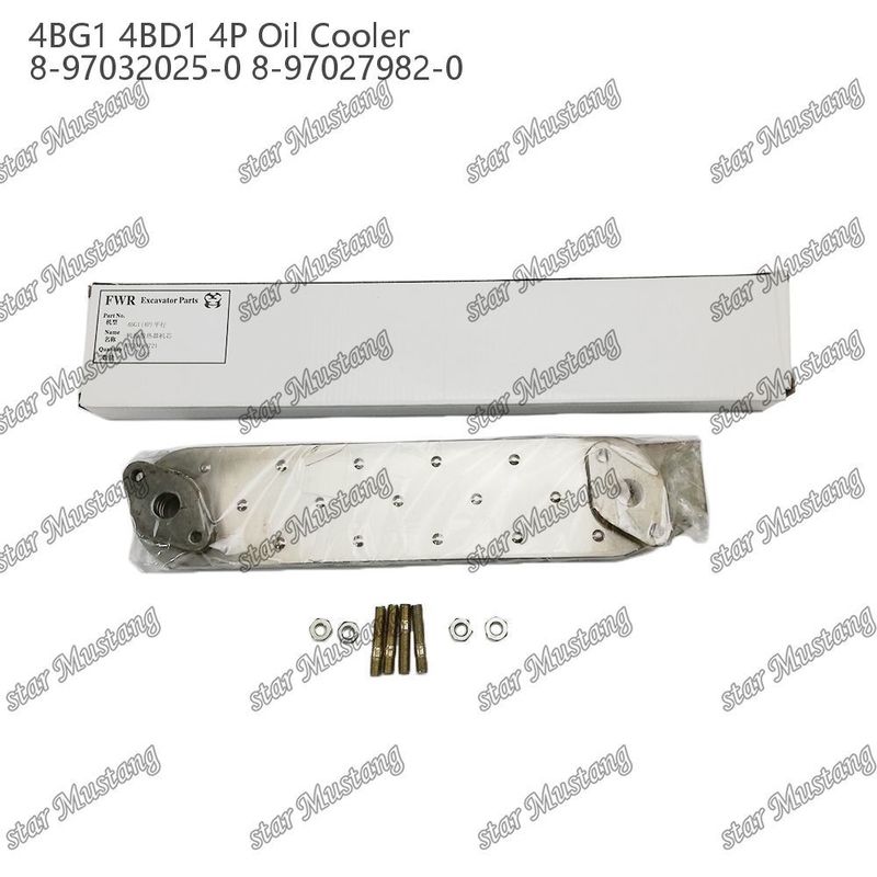 خنک کننده روغن 4BG1 4BD1 4P 8-97032025-0 8-97027982-0 برای قطعات یدکی موتور ایسوزو