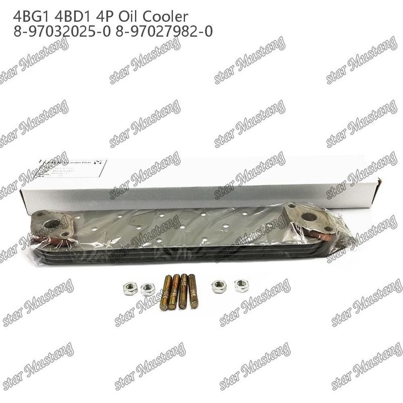 خنک کننده روغن 4BG1 4BD1 4P 8-97032025-0 8-97027982-0 برای قطعات یدکی موتور ایسوزو