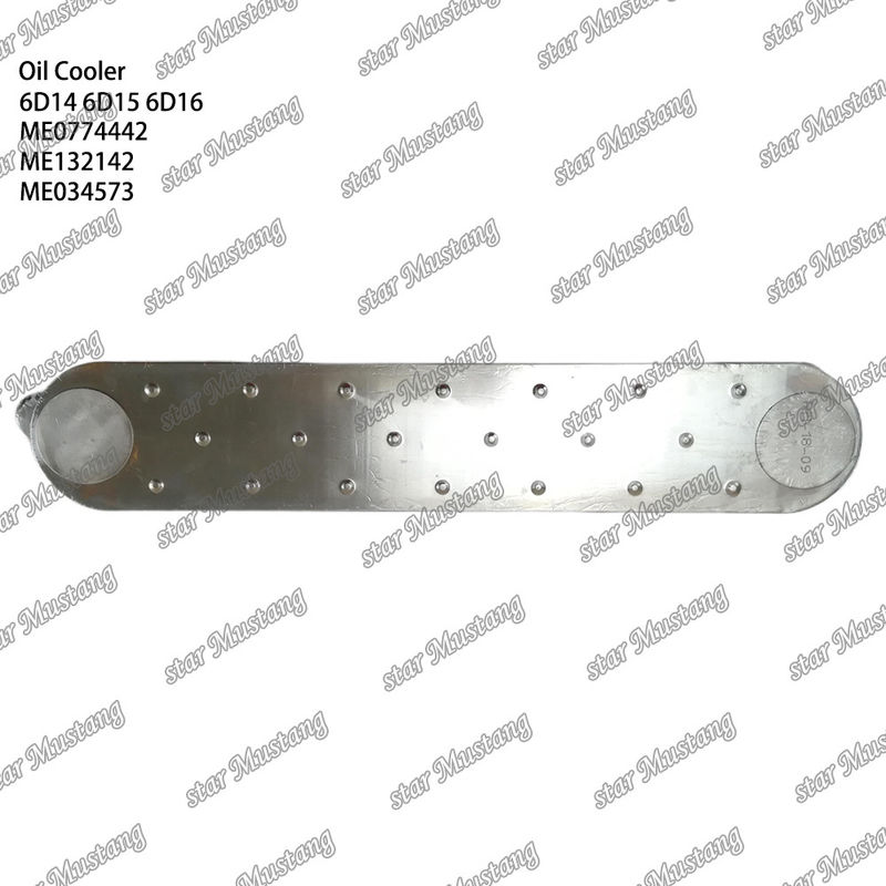 خنک کننده روغن 6D14 6D15 6D16 4 قطعه ME0774442 ME132142 ME034573 برای قطعات معدنی موتور Mitsubishi