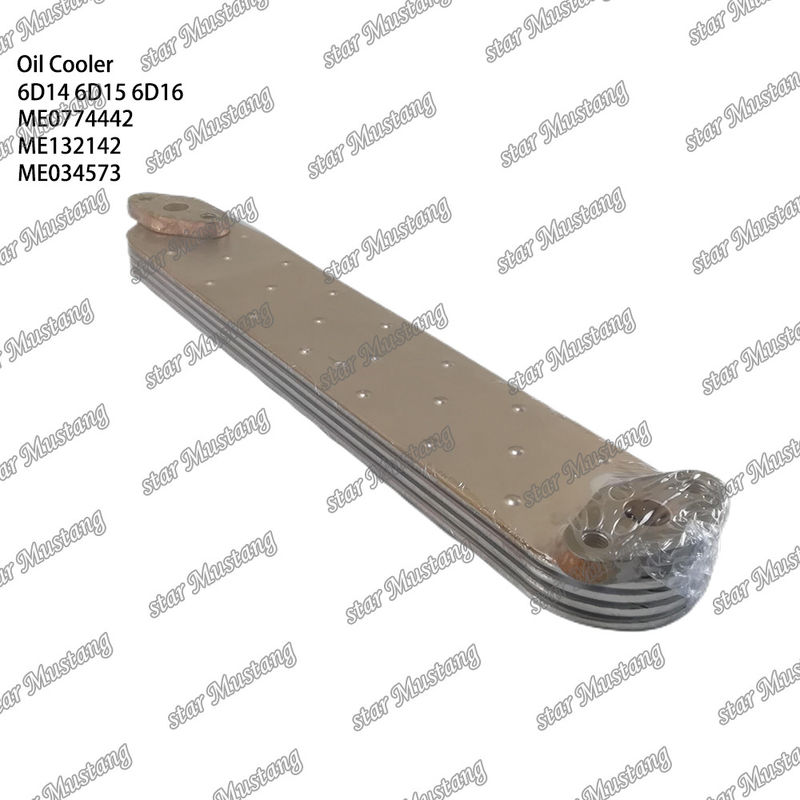 خنک کننده روغن 6D14 6D15 6D16 4 قطعه ME0774442 ME132142 ME034573 برای قطعات معدنی موتور Mitsubishi