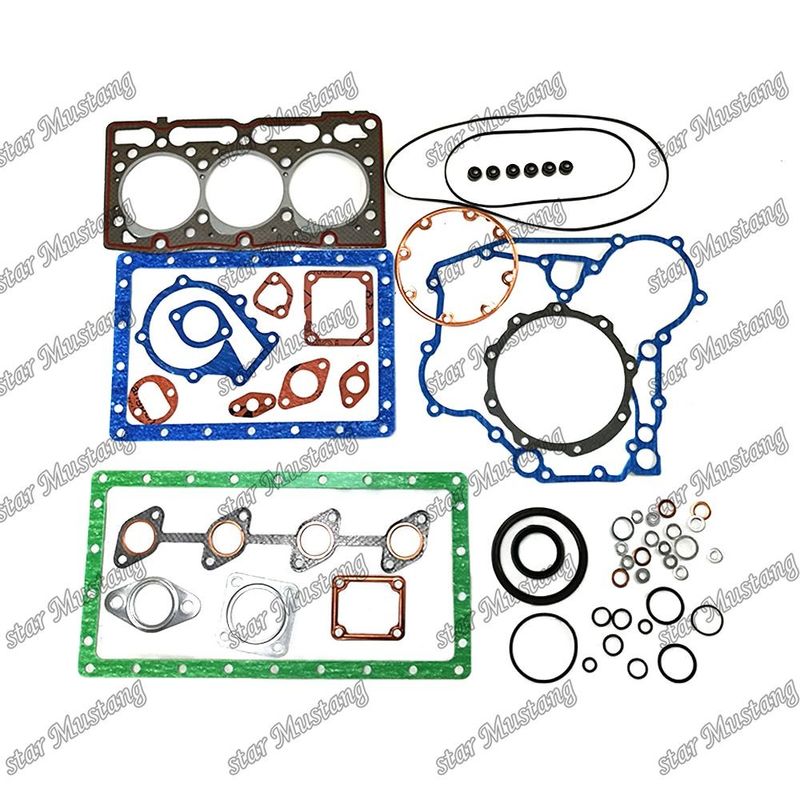 D1005 مجموعه گاسکت کامل گاسکت سر 1G040-03310 بالا 1G041-99352 پایین 1G062-99365 مناسب برای کوبوتا