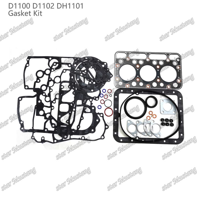 D1100 D1102 DH1101 مجموعه گاسکت کامل گاسکت سر 15354-03310 بالا 07916-24345 پایین 07916-24980 مناسب برای کوبوتا