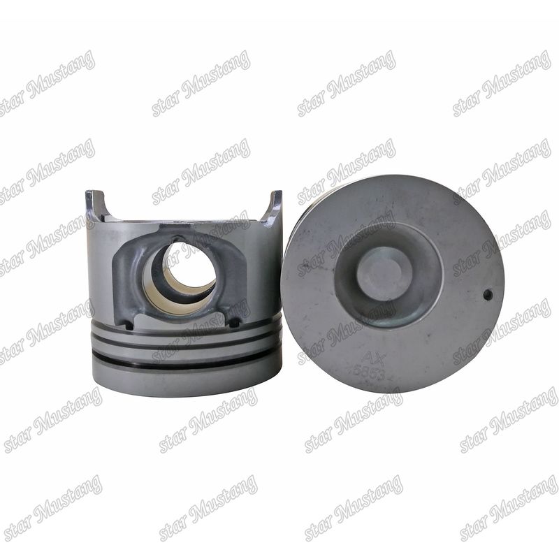 پیستون 4JH1 بدون علامت دریچه، تقویت شده، خنک کننده داخلی 8-97305-585-3 برای قطعات معدنی موتور Isuzu