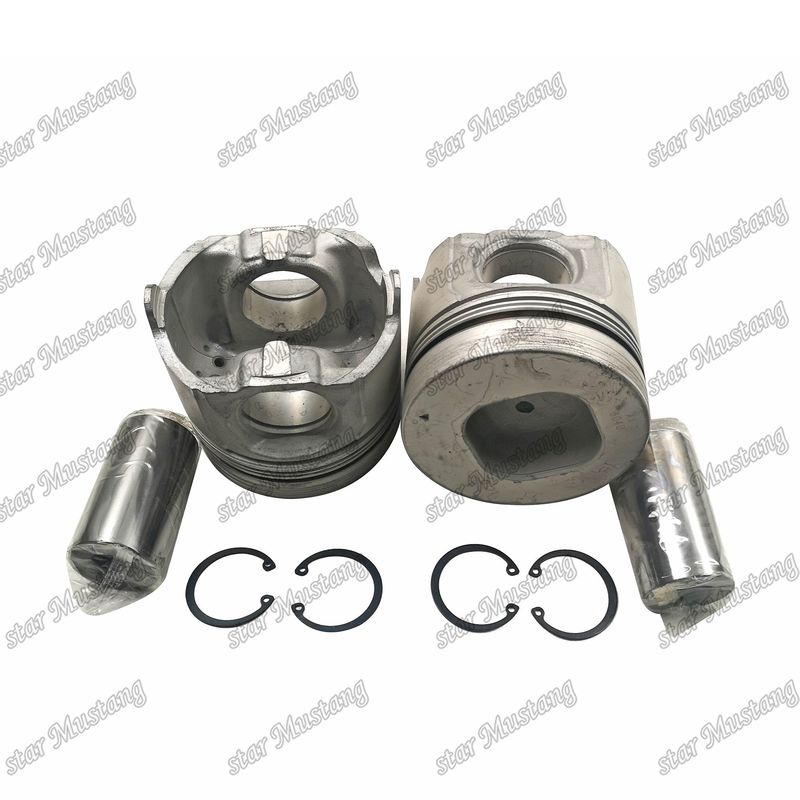 پیستون 10PD1 پای صاف 1-12111-804-0 برای قطعات یدکی موتور ایسوزو