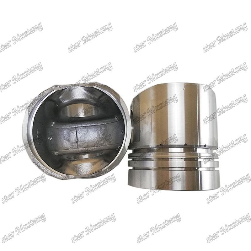 پیستون 6D105-1 پایین مربع 6136-31-2112 6136-31-2010 برای قطعات معدنی موتور Kumatsu