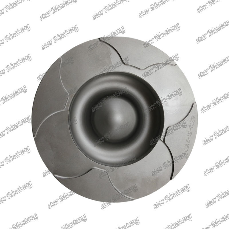 پیستون 6D140 S6D140-1 مدل های قابل استفاده حفاری PC650-3 بولدوزر D135-2 D155-3 برای قطعات معدنی موتور Kumatsu