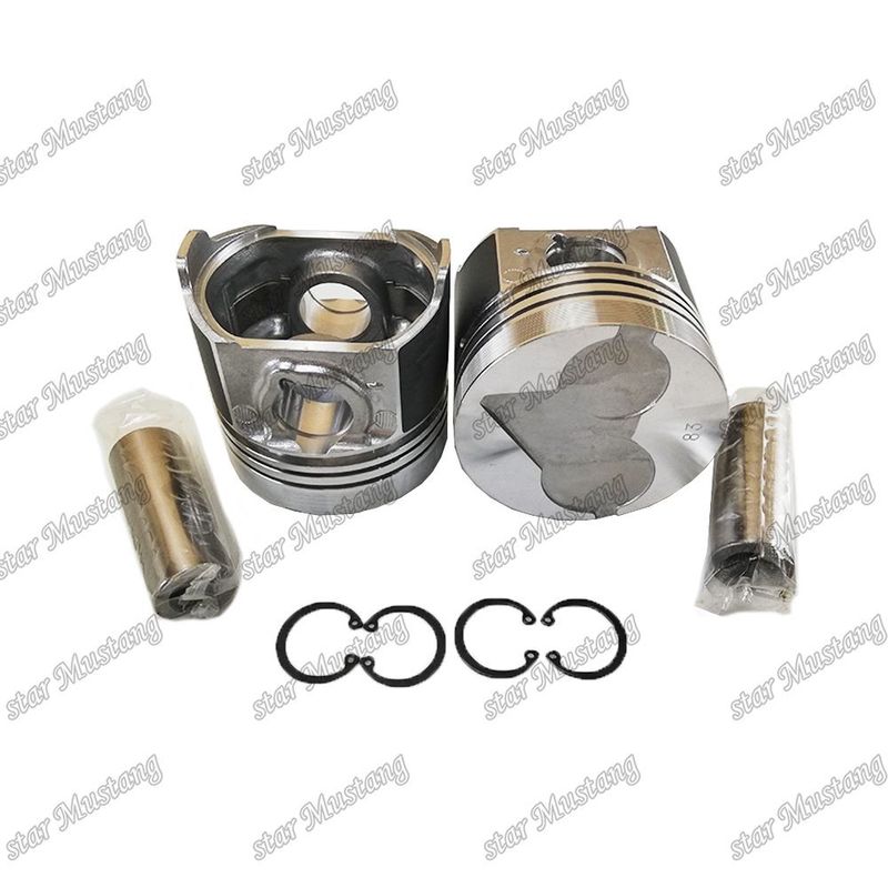 پیستون D1503 V2003 پایین مثلث 1G701-21112 1A021-21112 برای قطعات معدنی موتور Kubota