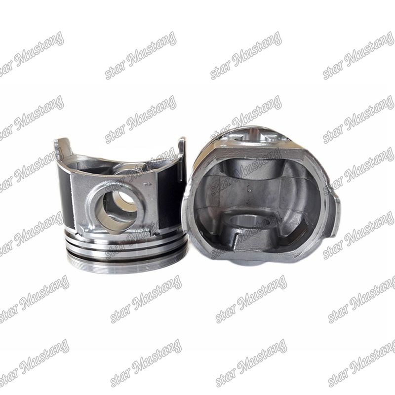 پیستون V2607 CR اتاق احتراق 45.5mm 1J700-21110 برای قطعات معدنی موتور کوبوتا