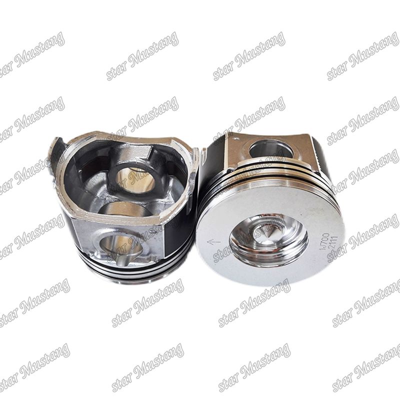 پیستون V2607 CR اتاق احتراق 45.5mm 1J700-21110 برای قطعات معدنی موتور کوبوتا