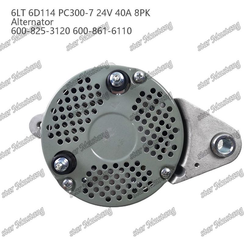 آلترناتور 6LT 6D114 PC300-7 24V 40A 8PK 600-825-3120 600-861-6110