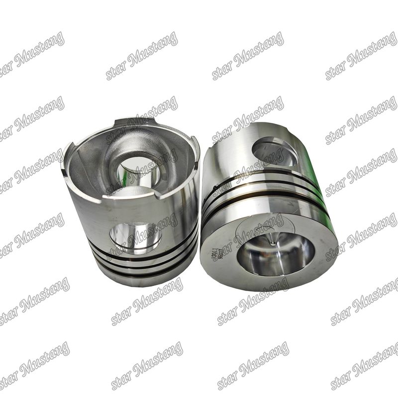 پیستون PD6 12011-9007 اتاق احتراق 69mm ارتفاع 132mm قطر 125mm برای قطعات جانبی موتور نیسان