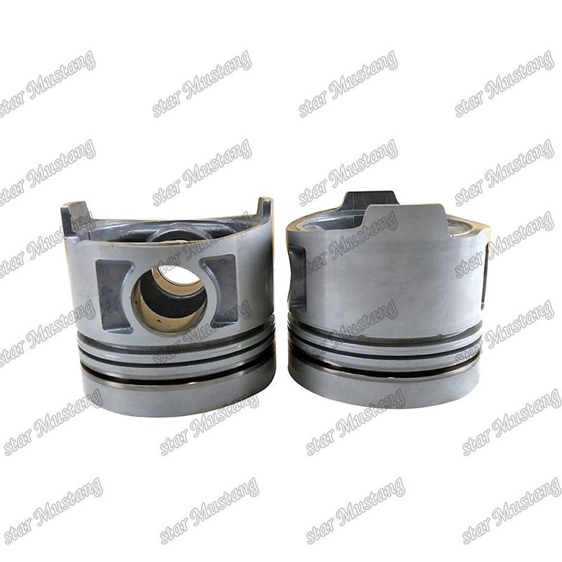 پیستون TD27 خنک کننده داخلی تقویت شده 30mm سوراخ پین A2010-7F406 برای قطعات معدنی موتور نیسان