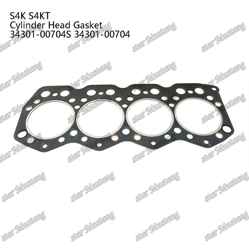 گاسکت سر سیلندر S4K S4KT 34301-00704S 34301-00704 برای قطعات یدکی موتور Caterpillar
