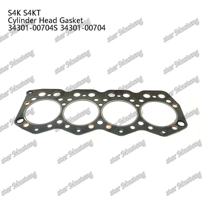 گاسکت سر سیلندر S4K S4KT 34301-00704S 34301-00704 برای قطعات یدکی موتور Caterpillar