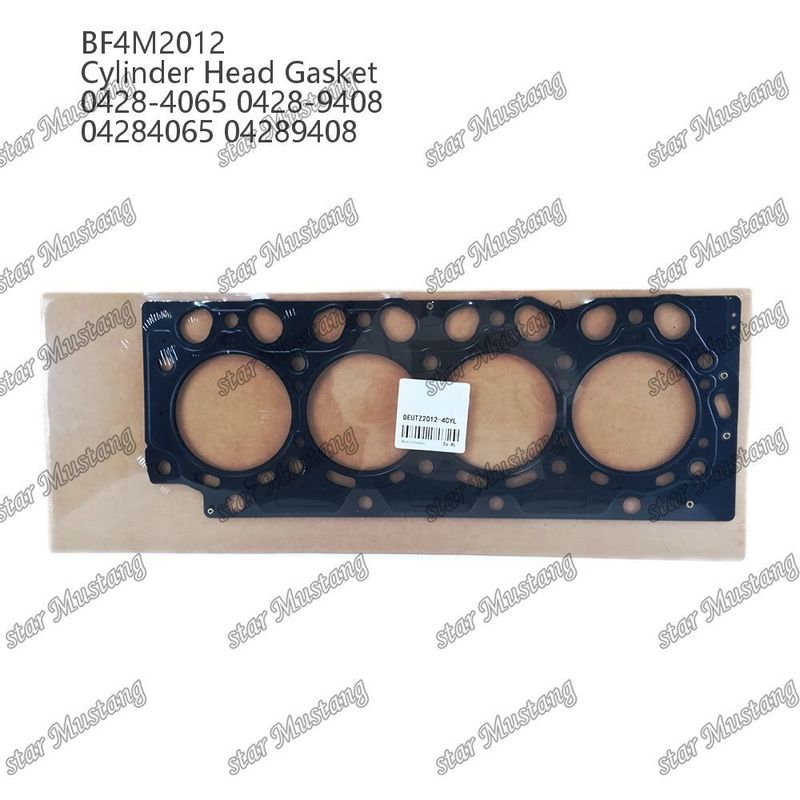 گاسکت سر سیلندر BF4M2012 فلزی 0428-4065 0428-9408 04284065 04289 برای قطعات معدنی موتور Deutz
