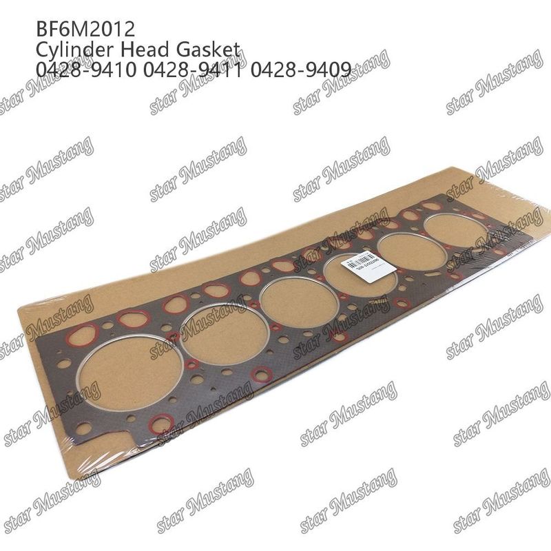 بستن سر سیلندر BF6M2012 اسبست 0428-9410 0428-9411 0428-9409 برای قطعات معدنی موتور Deutz