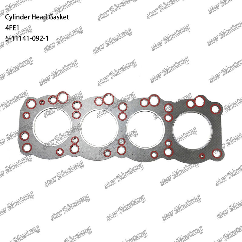 گاسکت سر سیلندر 4FE1 5-11141-092-1 آزبست برای قطعات یدکی موتور ISUZU