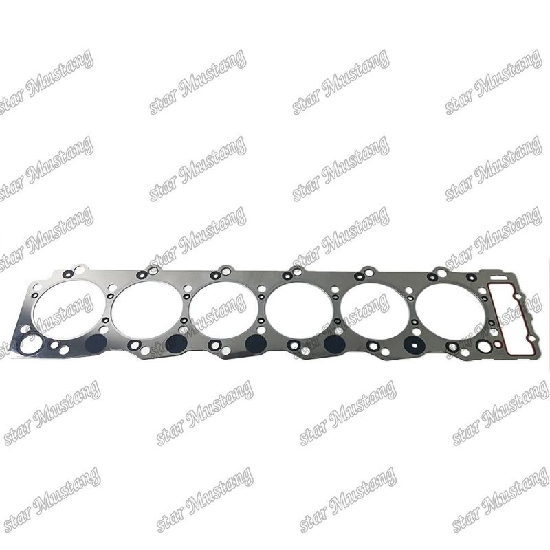 گاسکت سر سیلندر 6HH1 فلزی 6207-21-2110 برای قطعات یدکی موتور ISUZU