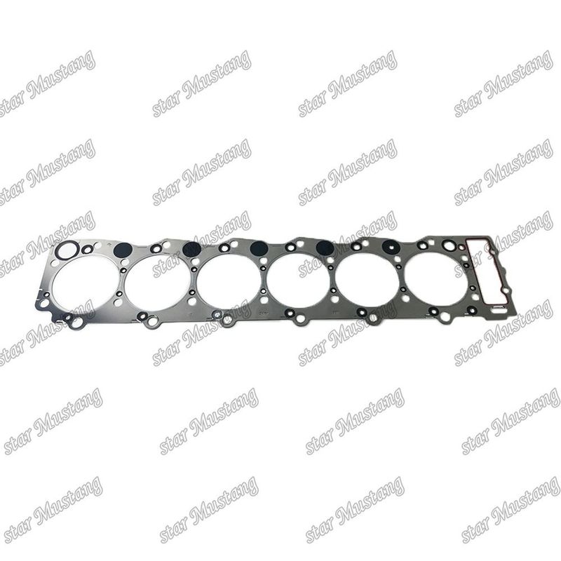 گاسکت سر سیلندر 6HH1 فلزی 6207-21-2110 برای قطعات یدکی موتور ISUZU