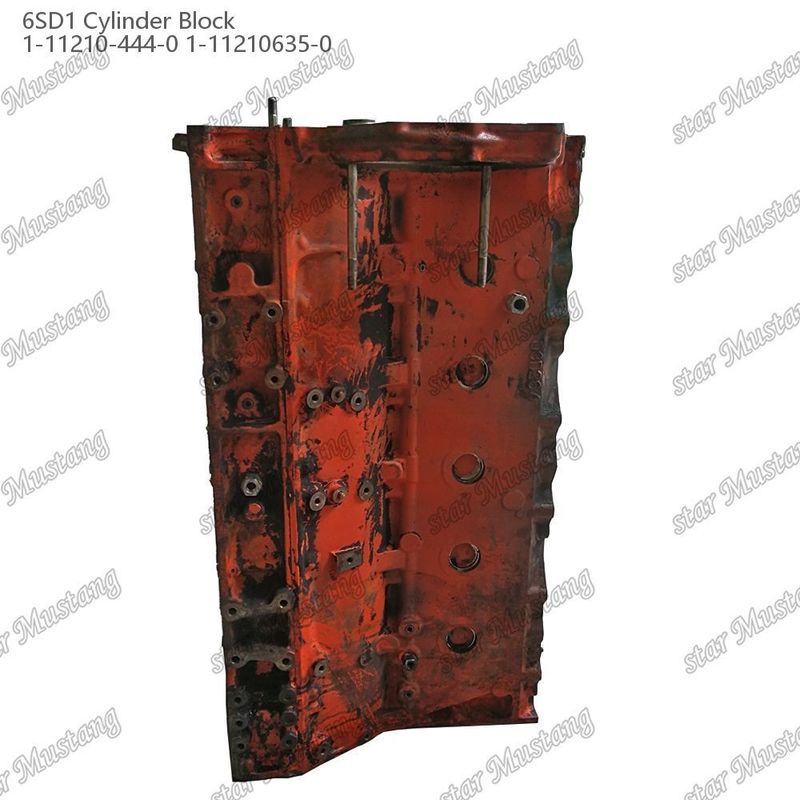سیلندر 6SD1 استفاده شده 1-11210-444-0 1-11210635-0 برای قطعات معدنی موتور ISUZU