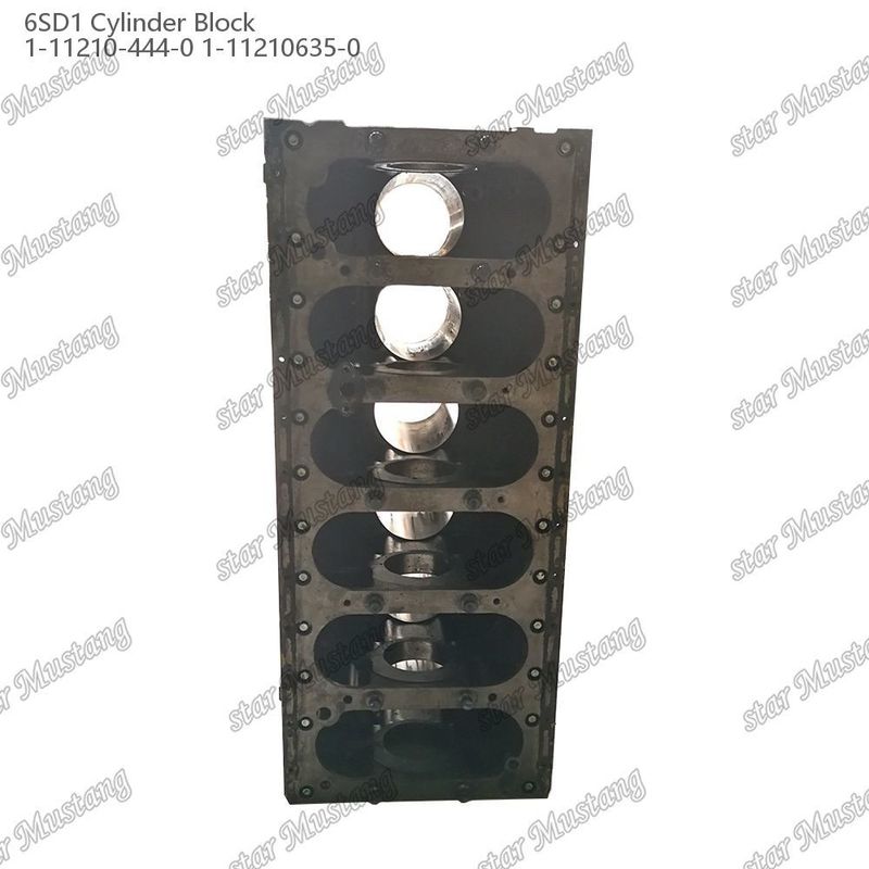 سیلندر 6SD1 استفاده شده 1-11210-444-0 1-11210635-0 برای قطعات معدنی موتور ISUZU