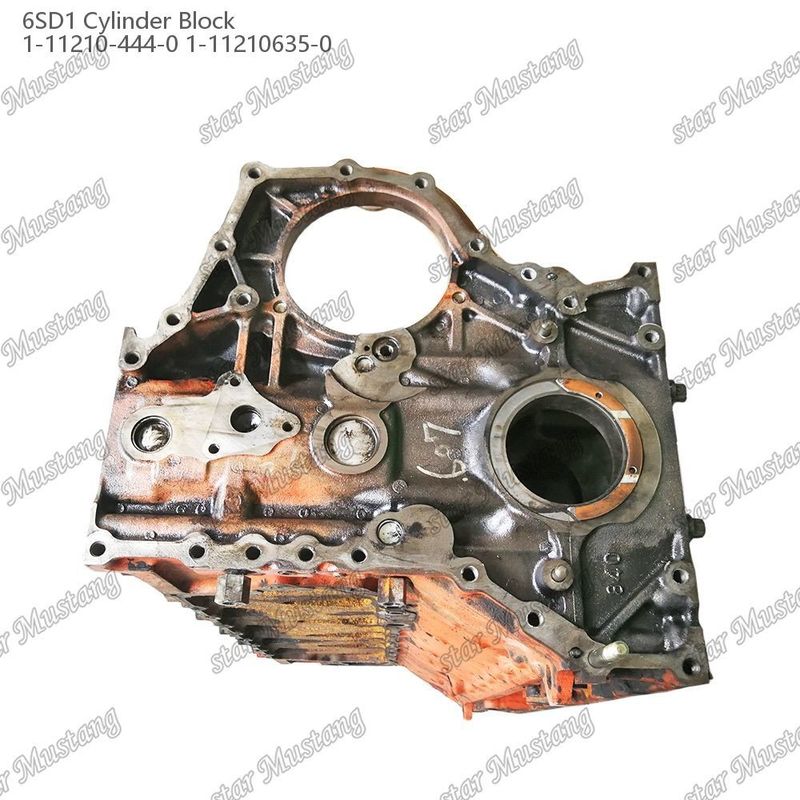 سیلندر 6SD1 استفاده شده 1-11210-444-0 1-11210635-0 برای قطعات معدنی موتور ISUZU