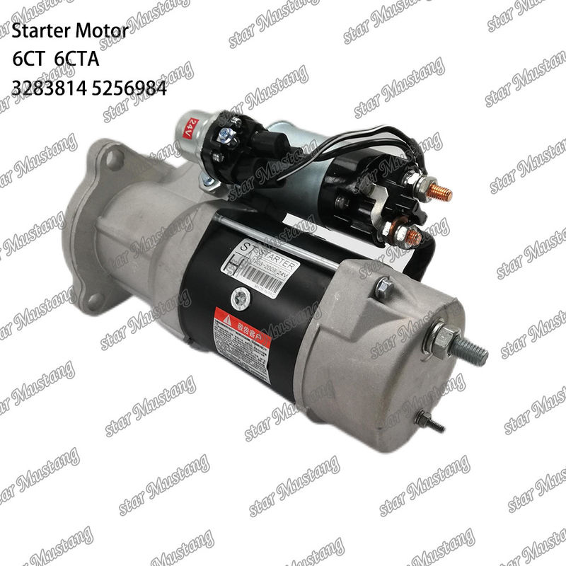 6CT 6CTA موتور استارتر موتور 24V 12T 3283814 3415537 5256984 برای قطعات معدنی موتور CUMMINS