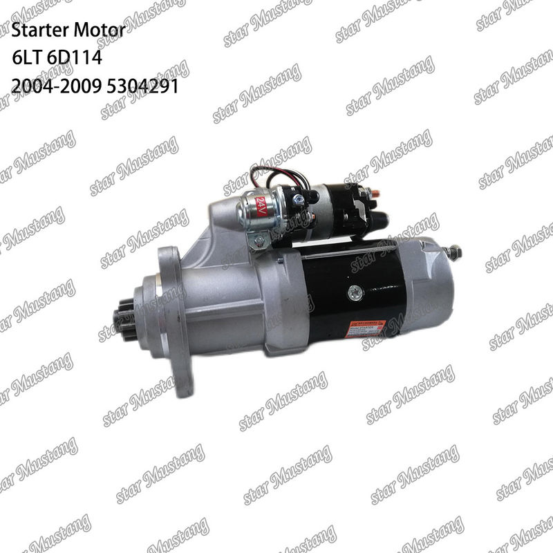 6LT 6D114 PC300-8 موتور استارتر موتور 24V 12T 8.5KW 2004-2009 02T911023 5256984 5304291 برای قطعات معدنی موتور CUMMINS