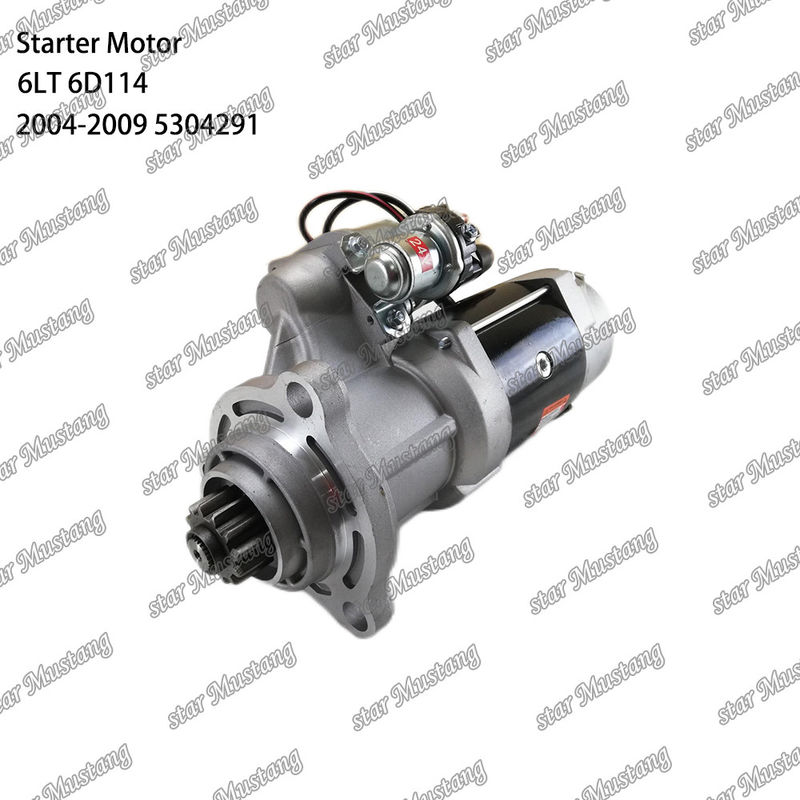 6LT 6D114 PC300-8 موتور استارتر موتور 24V 12T 8.5KW 2004-2009 02T911023 5256984 5304291 برای قطعات معدنی موتور CUMMINS