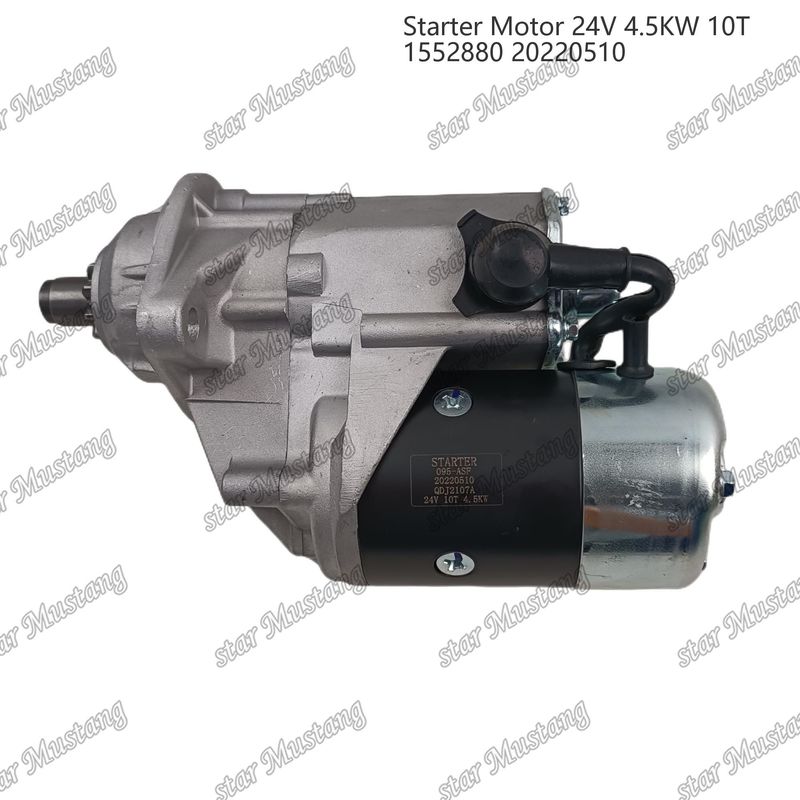 1552880 موتور استارتر موتور 24V 4.5KW 10T 20220510 برای قطعات معدنی موتور CUMMINS