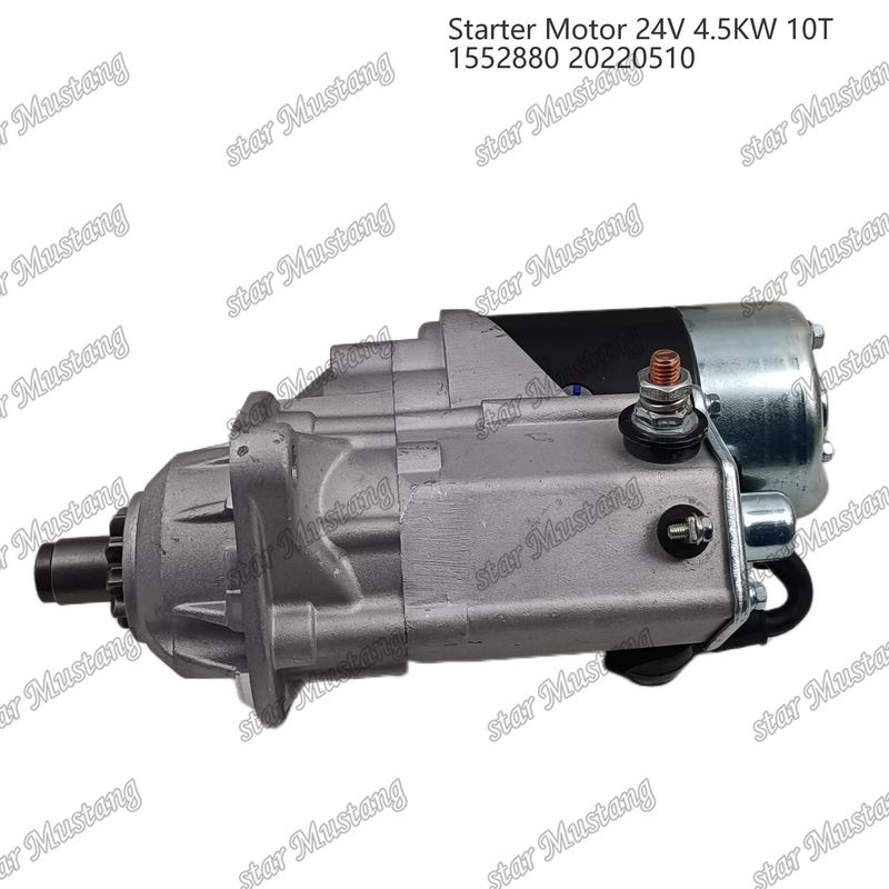 1552880 موتور استارتر موتور 24V 4.5KW 10T 20220510 برای قطعات معدنی موتور CUMMINS