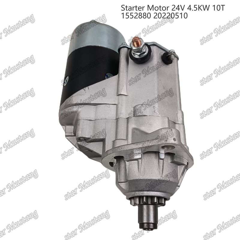 1552880 موتور استارتر موتور 24V 4.5KW 10T 20220510 برای قطعات معدنی موتور CUMMINS