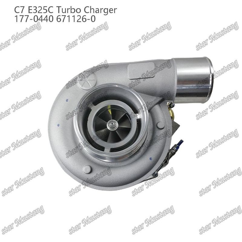 توربو شارژر C7 E325C 177-0440 671126-0 قسمت موتور با ساختار یکپارچه و 6 ماه