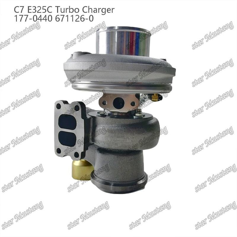 توربو شارژر C7 E325C 177-0440 671126-0 قسمت موتور با ساختار یکپارچه و 6 ماه