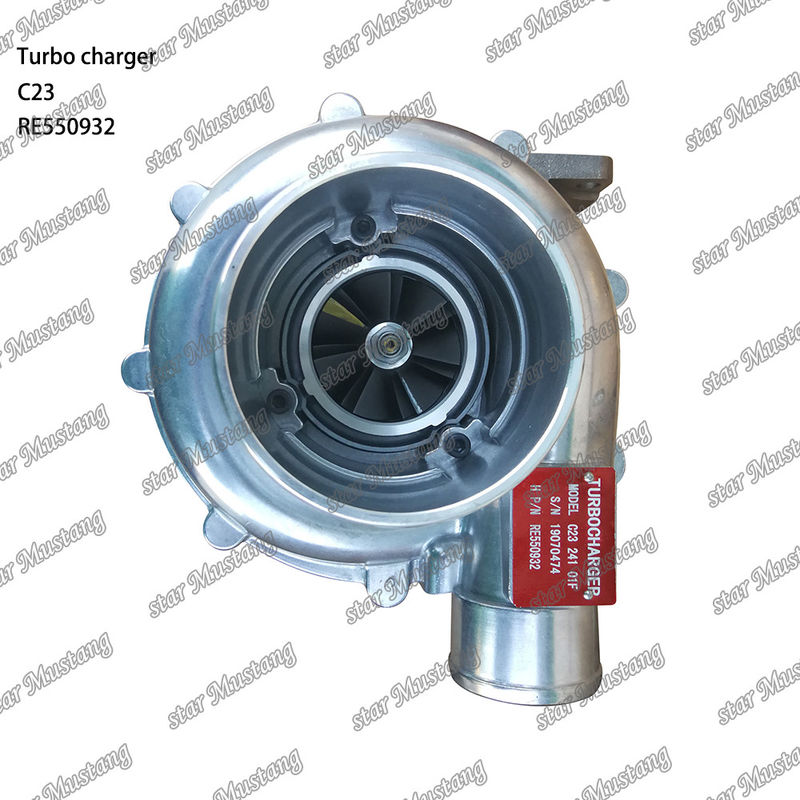 C23 228 John Deere RE550932 موتور توربو شارژر بخش موتور با ساختار یکپارچه و 6 ماه