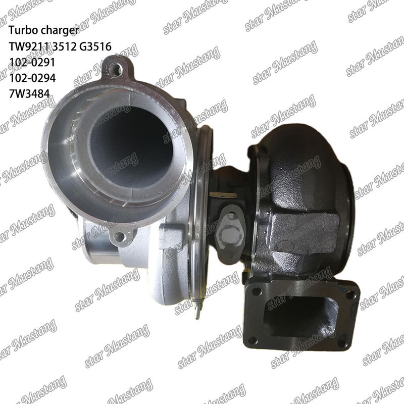 توربو شارژر TW9211 3512 G3516 102-0291 102-0294 7W3484 بخش موتور با ساختار یکپارچه و 6 ماه