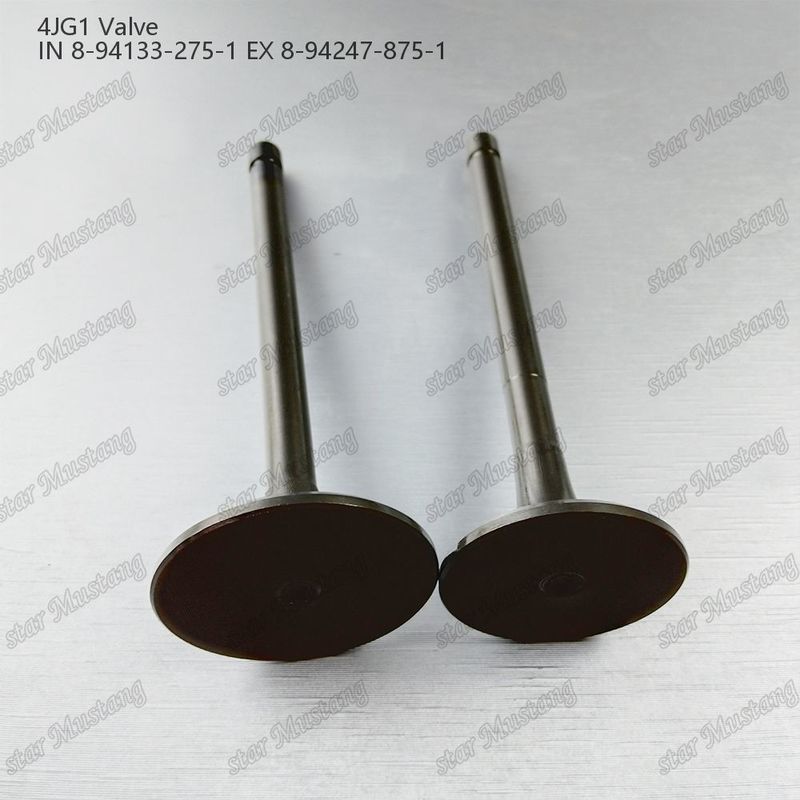 دریچه 4JG1 IN 8-94133-275-1 EX 8-94247-875-1 برای قطعات یدکی موتور ایسوزو