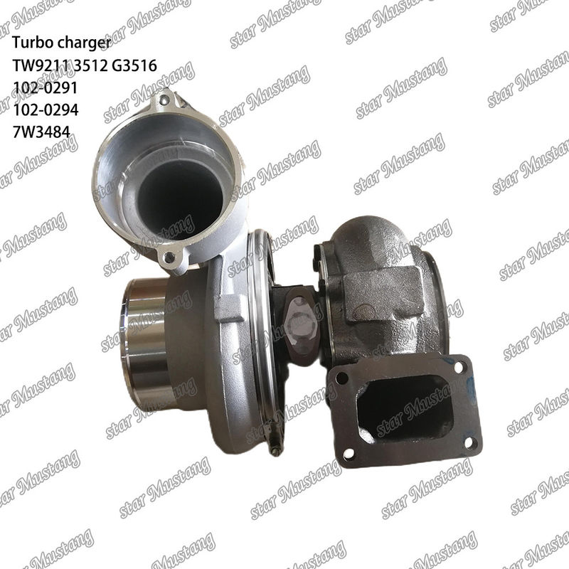 توربو شارژر TW9211 3512 G3516 102-0291 102-0294 7W3484 بخش موتور با ساختار یکپارچه و 6 ماه