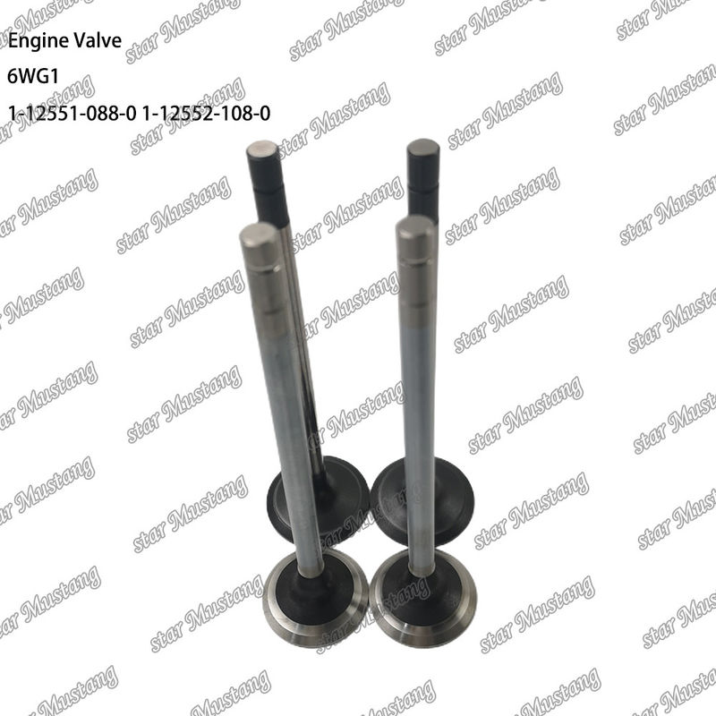 دریچه 6WG1 IN 1-12551-088-0 EX 1-12552-108-0 مناسب برای قطعات معدنی موتور ایسوزو